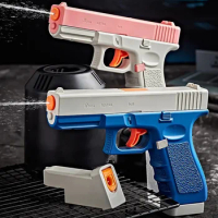 Children Water Guns Toy Shooting Manual Blaster Pistol Squirt Guns For Boys Adults Swimming Pool Summer Beach Outdoor Gifts