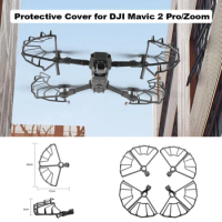 Fully Enclosed Propeller Protector for DJI Mavic 2 Pro/Zoom Drone Propeller Guard Props Wing Fan Cover for Mavic 2 Accessory