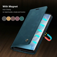 Magnetic Leather Phone Case for Xiaomi Redmi Note 10 8 9 11 Pro Max 5G Retro Book Card Wallet Cover For Xiaomi Mi 9 10T Lite Pro