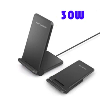 30W fast charger Qi wireless charger For LG Velvet V60 G9 Wing G7 G8 G8S G8X V30 V40 G9 V35 V50S V60 ThinQ Wireless charging pad