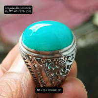 Natural BACAN DOKO MAJIKO Bluish Relaxa Big Montok Set In Ring HQ