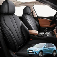 Nappa Leather Car seat covers For Mitsubishi ASX 2013 2014 2015 2016 2017 2018 2020 Interior Parts Automotive Accessories