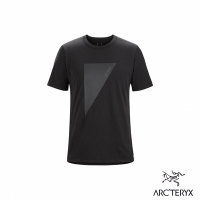 Arcteryx 始祖鳥 男 Captive Logo 短袖圓領衫 黑