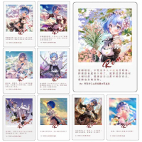 Goddess Story Rare REM card Anime characters Bronzing collection postcard Game cards Christmas Birthday gifts Children's toys