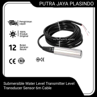 Submersible Water Level Transmitter Level Transducer Sensor 6m Cable