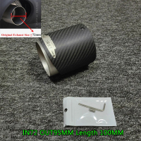 belook ปลายท่อไอเสียคาร์บอนสำหรับมินิคูเปอร์ F54 F55 F56 F57 R60 R61 F60 R55 R56 R57 R58 R59 S JCW อ