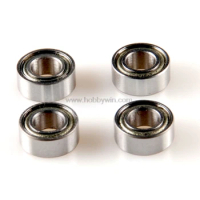 SST part 09123 Ball Bearing 12x6x4mm 4pcs for 1/10 RC Buggy Car Truck Truggy original factory spare parts