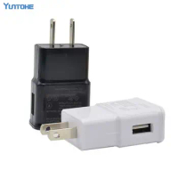 500pcs/lot Universal 5V 1A 2A Travel EU US Plug Wall USB Charger Adapter For Samsung galaxy S5 S6 note 3 2 For iphone 7 6 5