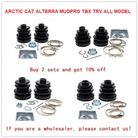 For ARCTIC CAT ALTERRA 400 450 500 550 700 MUDPRO 650 700 1000 &amp; H1 FIS TBX TRV 400 400i 500 500i 550 650 650i 700 CV Boot Kit