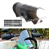 Motorcycle Headlight Fairing Protection Accessory Lip Windshield Windscreen Wind Shield For Harley Dyna Sportster Softail New