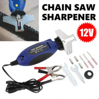 12V Electric Chain Grinding Machine Chain Saw Sharpener Chainsaw Electric Grinder AC 220V Chainsaw Chain Sharpener File Pro Tool