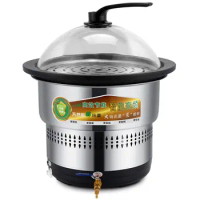 Electric Cooking Pot 220V Portable Multifunctional Electric Cooker Steaming Desktop Mini Hot Pot