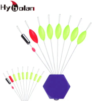 HYBOLAN Fishing Seven Star Float with lead 7+2 Foam String Type Float Line Buoys No adjustment Tackle Accessories high quality
