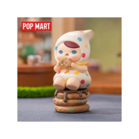 POPMART PUCKY Elf Rabbit Cafe Series Handmade toys and gifts mystery box cute blind box