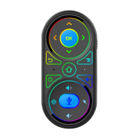 G11 Air Mouse ควบคุมเสียง2.4G RGB Backlight Universal อัจฉริยะสมาร์ทรีโมทคอนลสำหรับ X96 h96 MAX a95