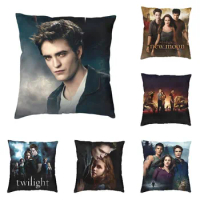 The Twilight Saga Edward Cullen Modern Pillow Cover Decoration Vampire Fantasy Film Car Cushion Case 3D Printing Sofa Cushions