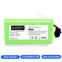 2024New 10000mAh 14.4V Li-ion Battery For Battery Conga Excellence 990 Ecovacs Deebot N79S DN622 Bateria conga Eufy Robovac1