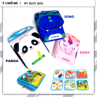 Busy bag busy book sesuai 1 tahun sehingga 4 tahun Baby Toys buku sensory panduan