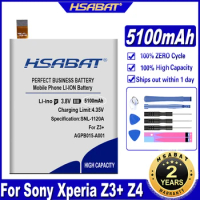 5100mAh HSABAT Battery for Sony Xperia Z3+ Z4 Z3 Neo SO-03G C5 Ultra Dual E5506 E5553 E5533 E5563 Z3 Plus E6553 AGPB015-A001