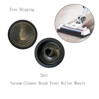 2pcs Aveeno/Whirlpool WVC-Li480Y/496Y/SUPOR VCS61A-C9 Pro/SWDK K380/V103 P Vacuum Cleaner Brush Wheels Replace Repair Parts
