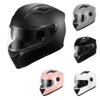 Motorcycle Helmets Full Face Helmets Wind Sun Shield Dual Visors Protective Street Bike Helmets Anti-Fog Head Gear for BMX ATV