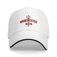 Devils Of Manchester, Manchester Is Red Baseball Caps Snapback Men Women Hats Adjustable Casual Cap Streetwear Baseball Hat