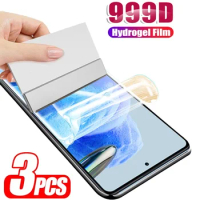 3PCS For Redmi Note12 Pro+ 5G Hydrogel Film Screen Protector For Redmi Note 12 12T Pro Plus 5G Note 12s 12 s 4G Protective Film