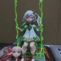 Genshin Impact Nahida Anime Figure Sumeru Small Auspicious Action Figure Genshin Impact Grass Figure Collectible Doll Toys