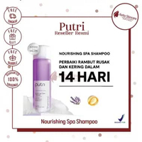 PUTRI Nourishing Spa Shampoo – Anti Rambut Rusak & Kering | Shampoo Wangi Tahan Lama | Shampoo Rambu