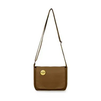 HAKO BAG Tas Selempang Sling Bag Mini Canvas Bag Unisex Enveloped Cokelat