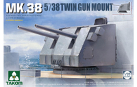 JZ 拼裝模型 TAKOM 三花 2146 1/35 美軍 Mk.38 127mm雙聯炮塔
