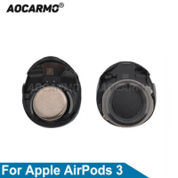 Aocarmo 1Pcs Left Headphone Speaker Unit For Apple AirPods 3 Replacement Part