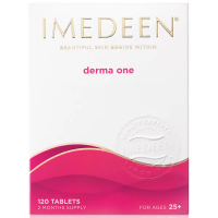 Imedeen Derma One Beauty &amp; Skin Supplement for Women, contains Vitamin C and Zinc, 120 Tablets, Age 25+