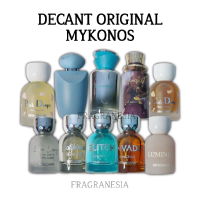 Decant Mykonos California Luminos Glitch Pink Drops Cafe Drops Slow Living Dark Secret Invade Enchan