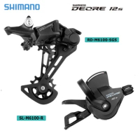 SHIMANO DEORE SLX M6100 12 Speed MTB Groupset SL-M6100 Trigger Shifting Lever Rear Derailleur for Mountain Bicycle Cycling Parts