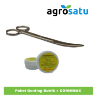 Gunting Butik Tanduk Domba Garut  & Cornimax Salep Penumbuh Tanduk