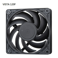 【享最高折300】SilverStone 銀欣 VISTA 120F 混合式高效能散熱風扇/SST-VS120B-F
