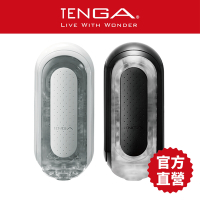 【TENGA官方直營】TENGA FLIP 0 (ZERO)黑/白 飛機杯 手動 情趣用品 真空