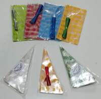 Plastik Segitiga Kacang 50 lbr / plastik contong kacang snack + pengait tali