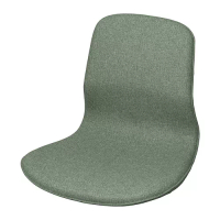 LÅNGFJÄLL 椅座, gunnared 灰綠色, 54x52x48 公分