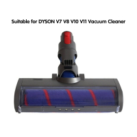 適用於戴森V7 V8 V10 V11吸塵器維修配件的絕對蓬鬆軟輥頭釋放電動地板頭