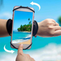 Holder Smartphone Wristband Armband Rotatable Running Sport