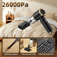 26000Pa Cordless Vacuum Cleaner Mini Holdheld Air Dust Blower vaccum kereta Portable Car