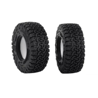 2x BFGoodrich All Terrain K02 1.7” Scale Tires for 1/10 Rock Crawler Car RC4WD TF2 Blazer/Gelande ii 2015 Defender D90 RC Body