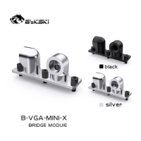 Bykski B-VGA-MINI-X GPU Block Free Rotation Connection Module