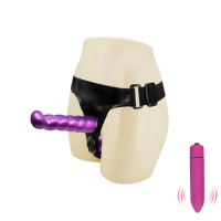 Soft Dildo silicone Vibrator&amp;Elastic Harness Strap On Double Dildo Strapon Adult Sex toys for Couples dildo Woman Lesbian Erotic
