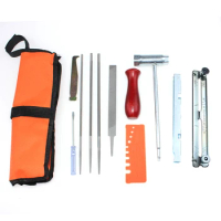 Sharpener File Kit Chainsaw Tool For Stihl Dolmar Makita Oleo-Mac Chainsaw