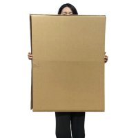 【CLEAN 克林】大型優質紙箱10入(72.5X36.5X54.8cm 五層AB浪 厚度7mm 瓦楞紙箱 搬家紙箱 超大紙箱 大紙箱)