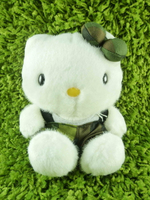 【震撼精品百貨】Hello Kitty 凱蒂貓 KITTY絨毛娃娃-迷彩 震撼日式精品百貨