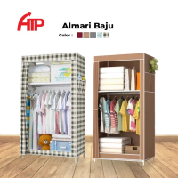 ATP 1/2/3 Column Clothes Rack Organization Storage Cabinet Cupboard Bedroom Furniture